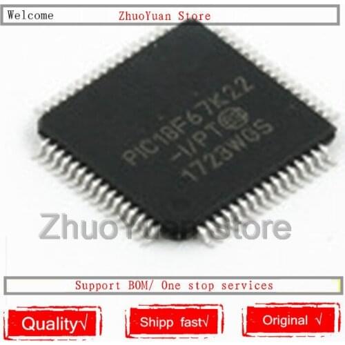 1PCS/lot PIC18F67K22-I/PT PIC18F67K22 PIC18F67K22-I TQFP64 TQFP-44 IC Chip New Original In stock