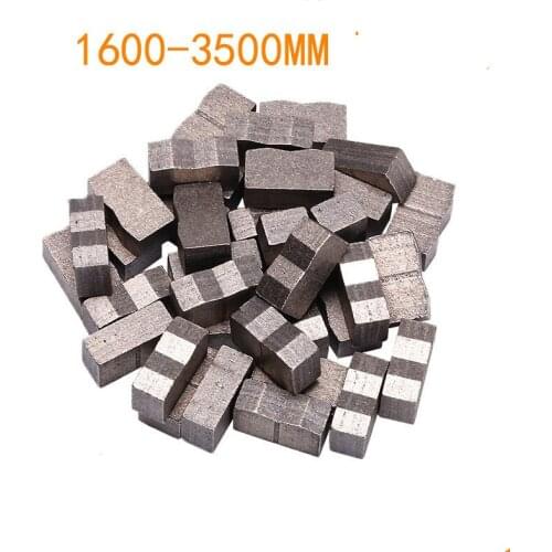 10PCS Mine Granite Diamond Cutter Head Stone Cutting Machine Accessory Granite Marble Cut Head