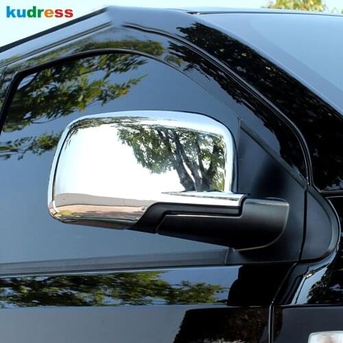 Rearview Mirror Cover Trim For Dodge Journey JC Jcuv For Fiat Freemont 2012-2015 Chrome Car Styling Rear View Mirrors Sticker