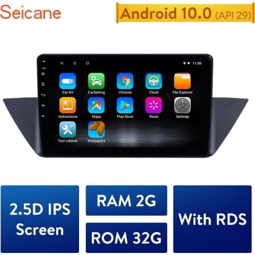 Seicane Android 10.0 For 2009 2010-2013 BMW X1 E84 HD 1024*600 Car Multimedia player GPS navigation Support DVR HD 1080P Video