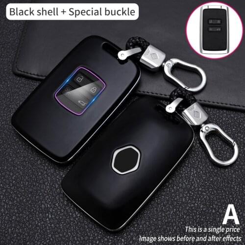 Renault Corre Oscar Degas Landscape Car Key shell cover Box Megane Sandro Espsaclio Capture Kaguna Carbon Double Reed