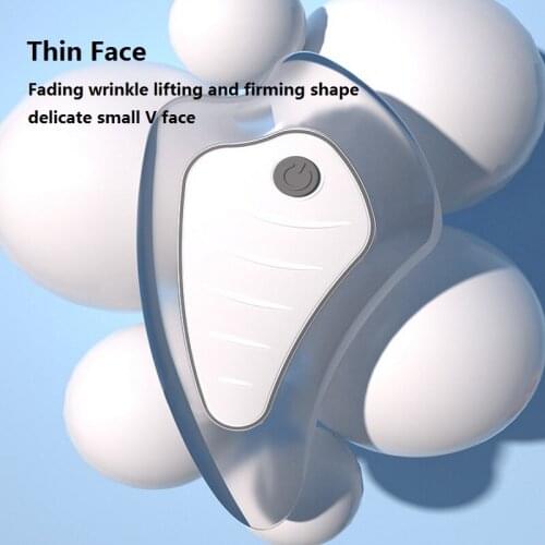 Color Beauty Heated Vibrating Facial Massager Electric Gua Sha Board Red Blue Light Therapy Scraping Plate Face Lifting Slimming