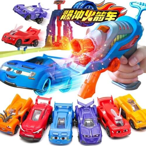 Stunt Car Racing Track Toy Rodeo Childrens Racing Car Super Catapult Rocket Car Toy Set Rail Car Boys Toy Gift