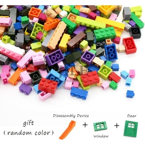 Moc DIY Building Blocks Brick Classic Bulk Sets Compatible Assembles Particles Children Creative Enlighten Toys with Gift 500pcs