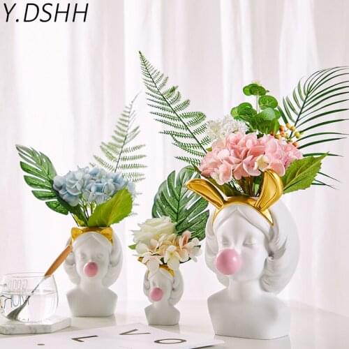 Y.DSHH Tabletop Flower Vases