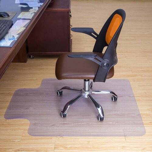 Floor Protect Mat Non-Slip Computer Chair Mats For Wood Floor In Living Room Study Office Waterproof PVC Transparent Carpet