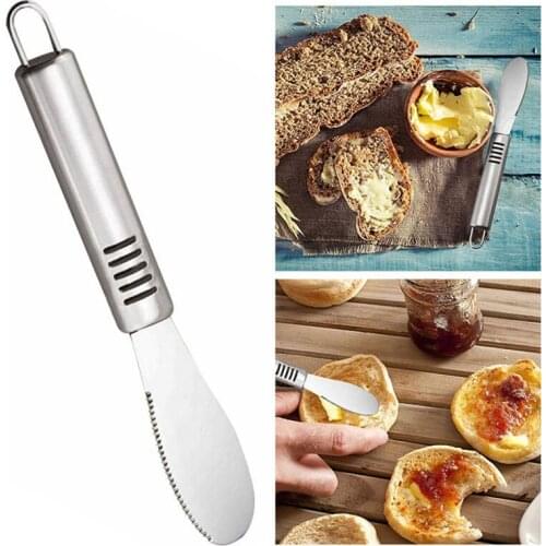 1PC Practical Stainless Steel Butter Cake Cream Spatula For Cake Smoother Fondant Baking Pastry Cake Decorating Tool