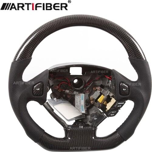 100% Real Carbon Fiber Steering Wheel for Acura MDX,RDX ,ILX ,TLX ,NSX