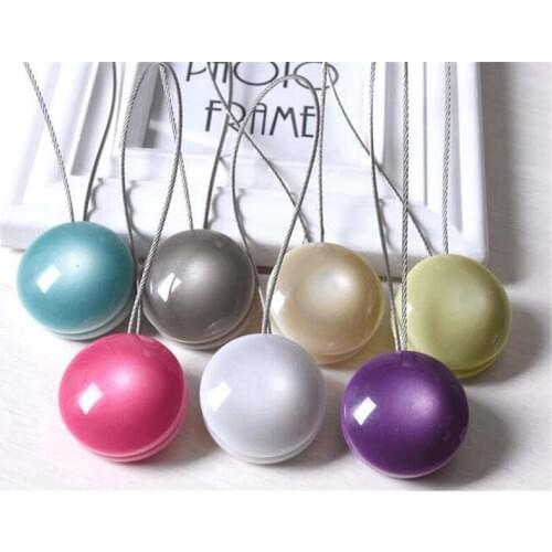 50pcs Simple Cat-eye Resin Magnet Curtain Buckles Home Living Room Tiebacks Magnetic Buckle Holder Window Curtains Accessories