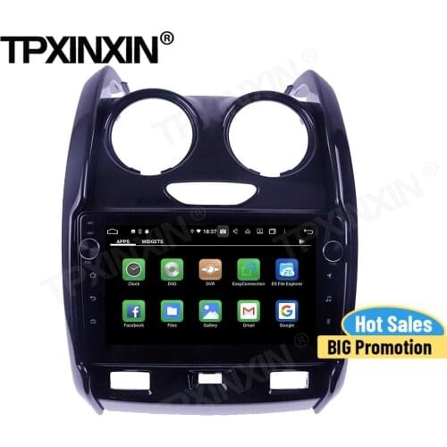 Carplay Car Radio 2 Din Stereo With Receiver Android For Renault Duster 2013 2014 2015 2016 2017 2018 GPS Player Audio Head Unit