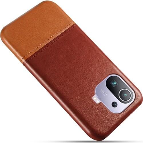 Leather Case For Xiaomi Mi 10T 10 11 Ultra PRO CC9 10s Poco F3 M3 X3 NFC F2 11X Pro F1 Slim Retro Color matching Antiskid Cover