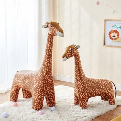 GY Childrens Stool Cartoon Small Animal Stool Baby Creative Deer Shape Seat