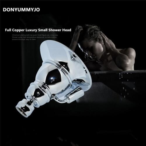 DONYUMMYJO Rainfall Shower Heads ,Good Quality Brass Chrome Finished Faucet Accessory Shower for Top Spray Faucet