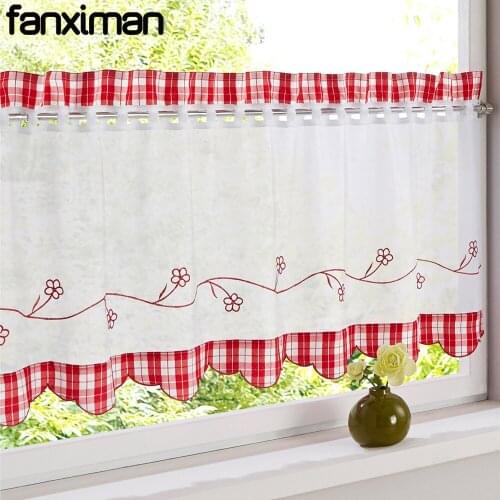Fanximan Cotton Curtains For Windows