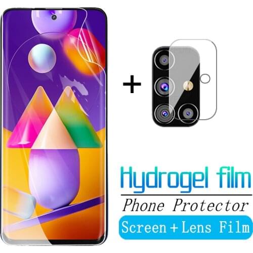 HD Hydrogel Film For Samsung Galaxy M31S Protective Film For Samsung M 31S M31 M30S M21 M21S samsun m31s Screen Camera Protector