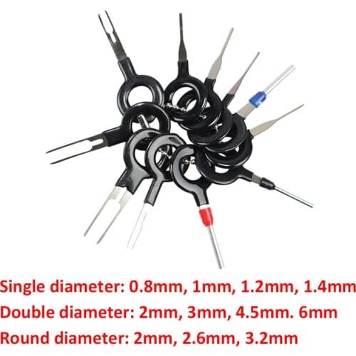 3/11pcs Terminal Removal Tool Car Electrical Wiring Crimp Connector Pin Extractor Kit Terminal Repair Picking Tool