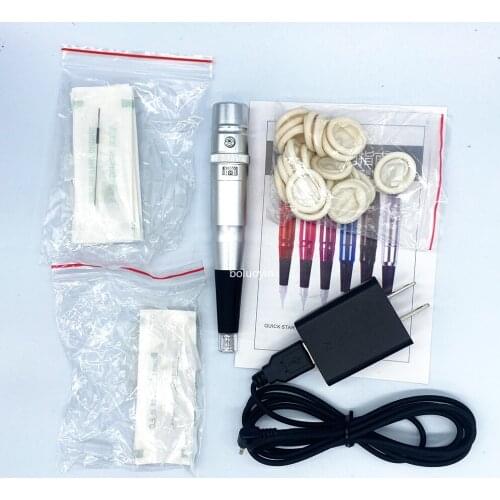 Dermograph Universal Swiss Motor Permanent Makeup Machine Eyebrow Eyeliner Lip Pen Beauty Tattoo Machine with Universal Needles
