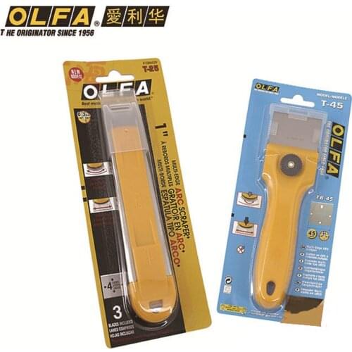 MADE IN JAPAN OLFA Multi-Edge Scraper (OLFA T-45) TB-45 (OLFA T-25) TB-25 Stainless steel blade TB-25 TB-45