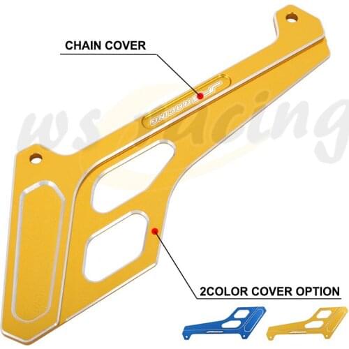 Motorcycles CNC Sprocket Guard Chain Cover Protection For Suzuki GSXR600 DRZ400S TL1000S R SV1000 S DL1000 V Strom Dirt Pit Bike