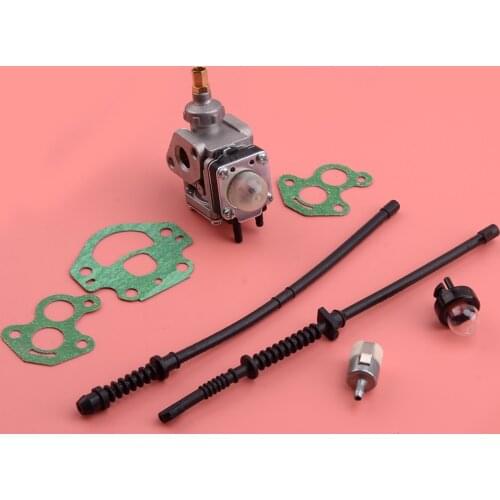 Carburetor Fuel Hose Filter Kit 506450501 544128601 Fit For Husqvarna 435 440 435E 440E Jonsared CS410 CS2240 Accessories