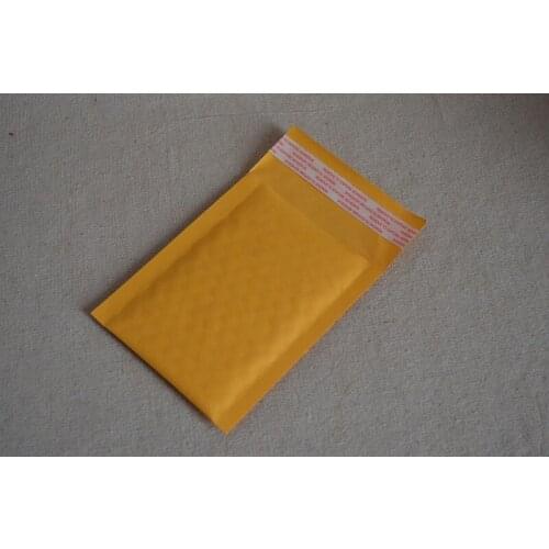 New 100pc 11*15cm Golden Kraft Bubble Envelope Mailer Air Bag Post bag Envelopes Bags 4.33"* 5.9"