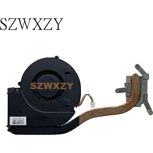 New Genuine CPU Cooler For Dell Inspiron 15z 5523 Laptop Heatsink Cooling System Fan FBDV DFS481105F20T 0W0K85 60.4VQ03.002