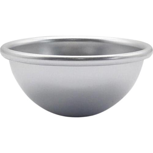 Semicircular Bath Bomb Mold Salt Ball Baking DIY Metal Mould Manual Mold