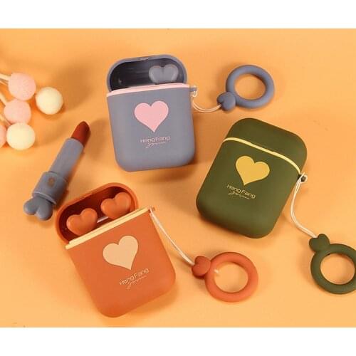 Creativity 1 Sets Heart-beating Matte Charm Color Lipstick Not Easy To Fade And Easy To Carry Lip Stick Lasting Waterproof Makeu