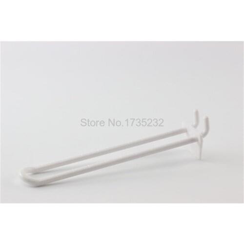 Commodity Display Promotion Plastic Hanging Hook Fit For Special Paper Backboard In Retail Stores hook