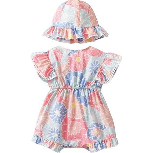 Боди с коротким рукавом для малышек TOMAGIKANN China At AliExpress