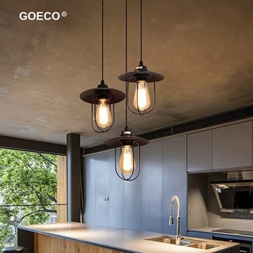 Vintage Pendant Lamp Retro industrial Light Chandelier Bedroom Living Room Kitchen Bar Cafe Restaurant Home Decor Indoor Light