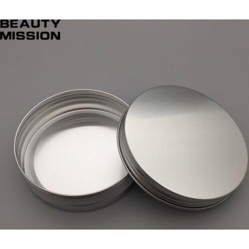 150g food green tea aluminum jar container with screw lid , cosmetics metal bottle for cream/ wax / ointment / storage ,50pc/lot