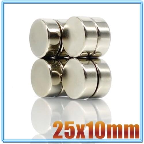 2/5/10/20Pcs 25x5 Neodymium Magnet 25mm x 5mm N35 NdFeB Round Super Powerful Strong Permanent Magnetic imanes Disc 25*5