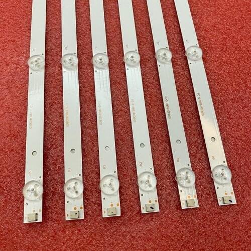 30pcs/lot LED Backlight strip For PANASONIC TX-40FS503 TX-40ESW504 TX-40ES500B TX-40ES400B 40ES500 IC-D-HWBJ40D660 V400HJ9-MD1