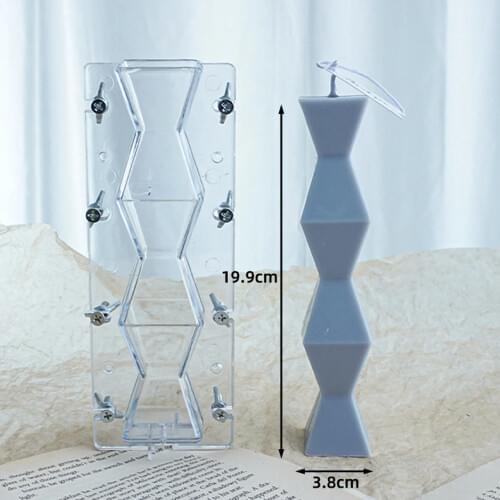 Big size DIY Candle Making Model Candle Mould Crafts Candle Making Molds Rod Shaped Candle Mould Handmade