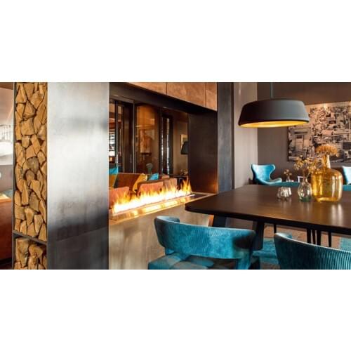 Inno-Fire 36 inch real fire ethanol fuel intelligent smart automatic ethanol fireplace