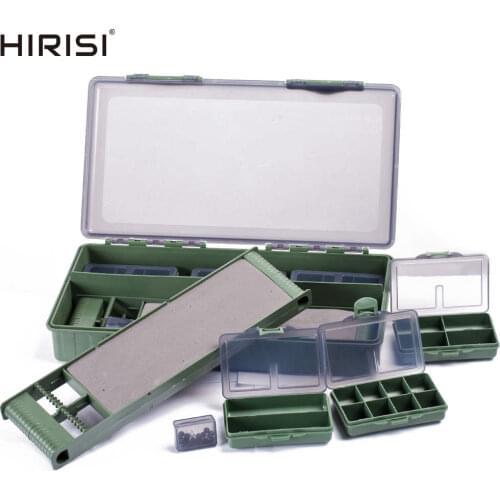 Carp Coarse Sea Fishing Tackle Box Bit Complete Boxes System Ideal for Hooks Swivels Beads Spinners Tackle