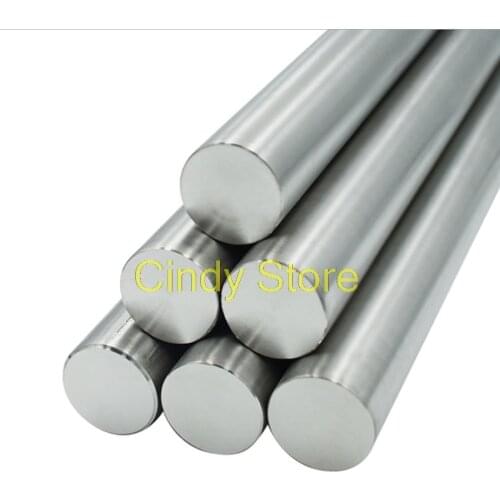 Round Titanium Ti Bar Grade 5 TC4 Metal Rod Stick Diameter 2.5~/12mm Length 250mm