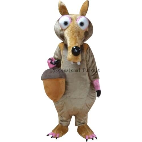 ICE AGE Squirrel Mascot Cartoon Animal Costume Props Adult Cosplay Dress Funny Cartoon Character Clothing Gift Handmade