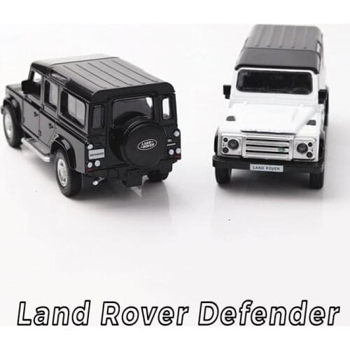Hot 1:36 wheels scale simulation diecast cars Land Defender Rovers metal model pull back alloy toys collection for kids gifts