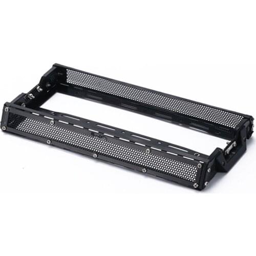 Metal Luggage Carrier Roof Rack for WPL D12 1/10 RC Car Upgrade Parts Decoration Accessories