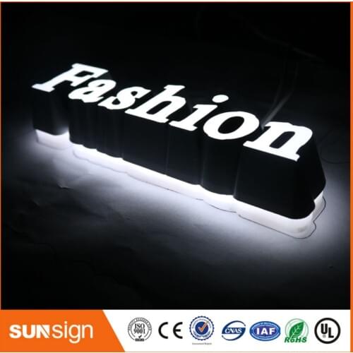 Custom fashion hair cuts led sign