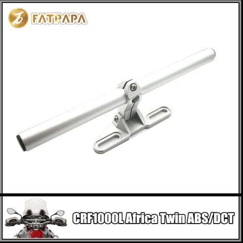 Motorcycle Accessories Stainless Steel handlebar Navigation Bracket For HONDA CRF1000L CRF1000 L AFRICA TWIN ABS DCT
