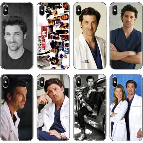 Soft Case Cover Derek Shepherd Greys Anatomy Poster For Samsung Galaxy A10 A30 A40 A50 A60 A70 a12 a31 a41 a51 a71 a20e a21s M30