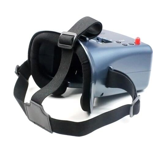 LS-008D 5.8G 40CH FPV Googles VR Glasses 4.3 in with 2000MA Battery DVR Diversity for RC Model