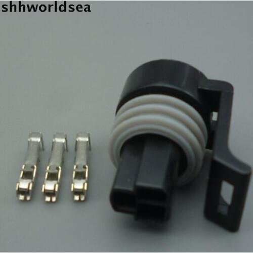 Shhworldsea 5Sets 3 PIN Packard Metri-Pack P2S Sensor Plug/Throttle Position Sensor TPS Waterproof Electrical Connector 3 way