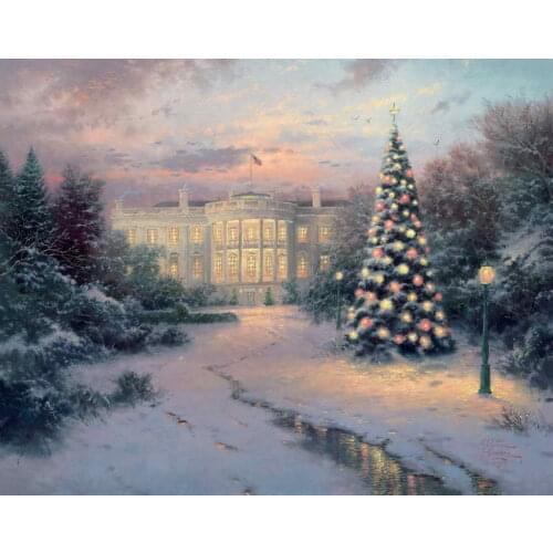 The Lights of Liberty Thomas Kinkade HD Canvas Print Living Room Bedroom Wall Pictures Art Painting Home Decoration No Frame