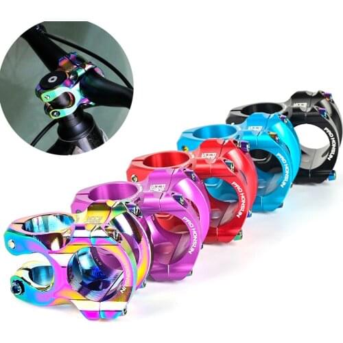 PROHONSUN MTB 35mm Bicycle Stem CNC 31.8mm Bicycle Handlebar Ultralight 0 Degree Rise Enduro 28.6mm Steerer Mountain Bike parts