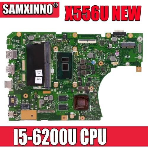 X556UJ X556UV motherboard for ASUS X556UV X556UF X556UR laptop motherboard I5-6200U CPU GT920/GT930/GT940 Test DDR4