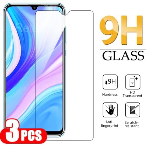 3PCS Protective glass on for Huawei Y8p Y 8 p Screen Protector for Huawei Y7p Y 7 p Tempered Glass for Huawei Y6p Y 6 p film